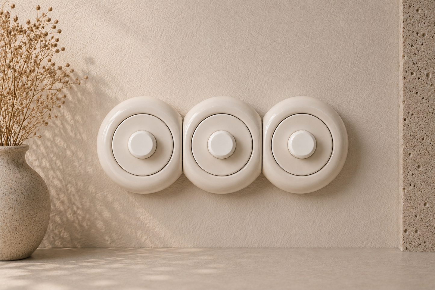 AURU 3'lü Seramik Dimmer