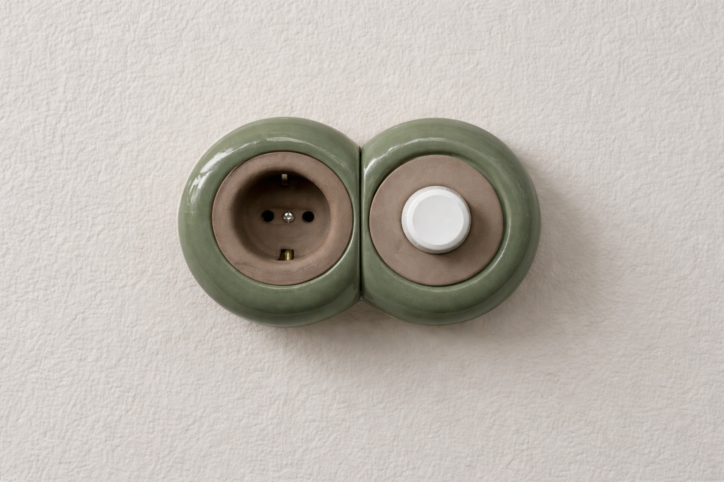 AURU 2'li Priz+Dimmer