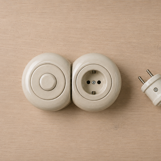 AURU 2'li Priz+Dimmer