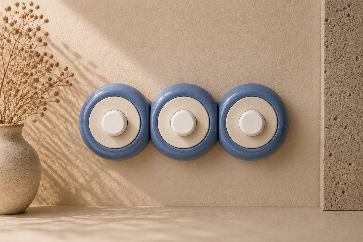 AURU 3'li Seramik Dimmer