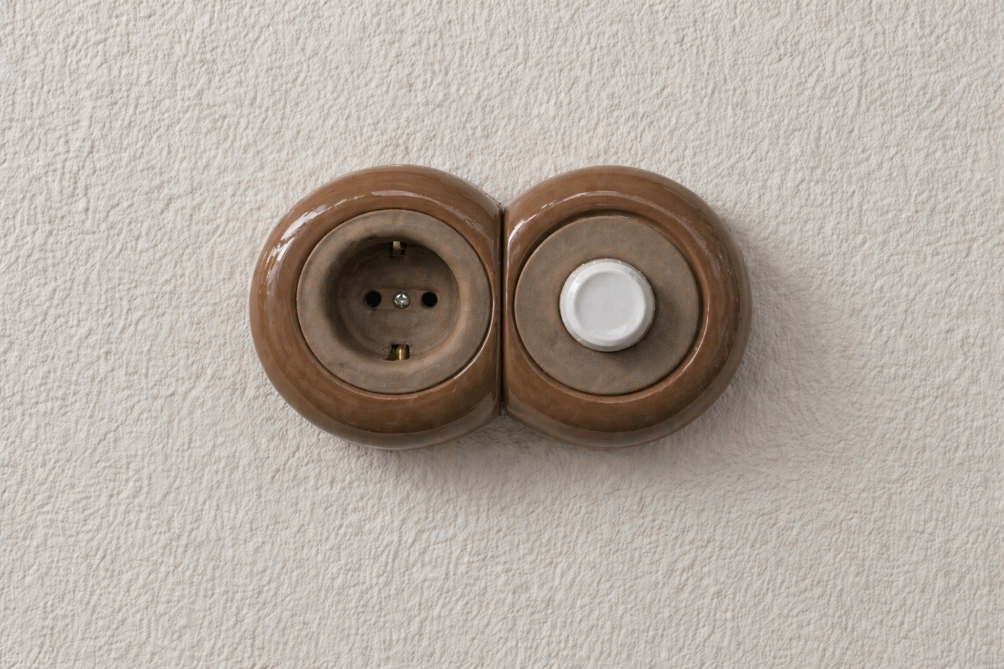 AURU 2'li Priz+Dimmer