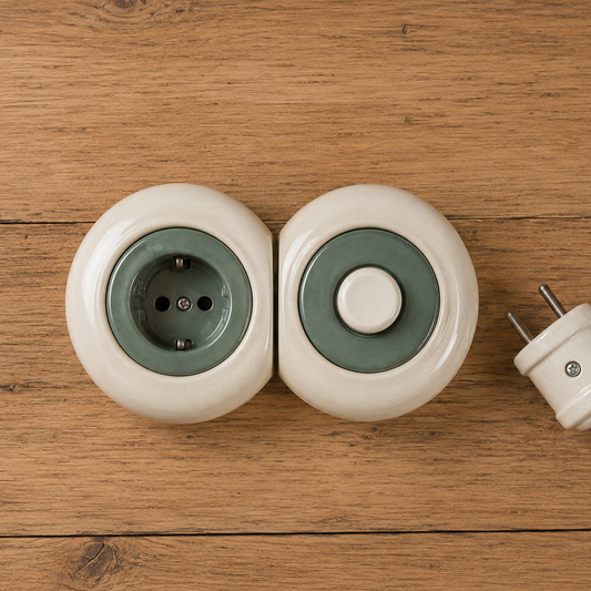 AURU 2'li Priz+Dimmer